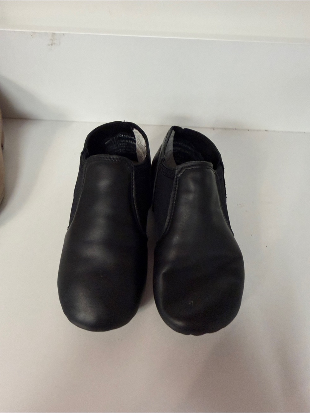 Revolution Little Kids Black Slip-On Dress Shoes